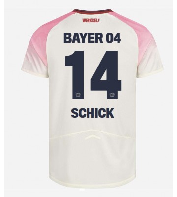 Bayer Leverkusen Patrik Schick #14 Replika Udebanetrøje 2025-26 Kortærmet